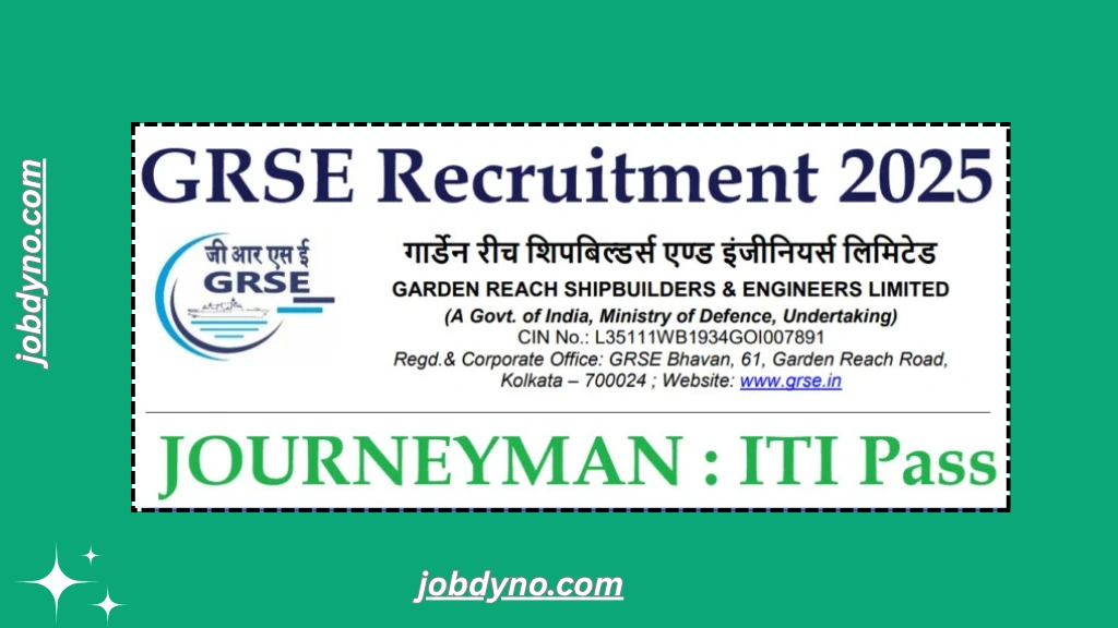 GRSE Recruitment 2025