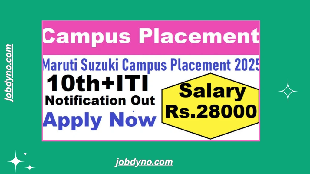 Maruti Suzuki Campus Placement 2025