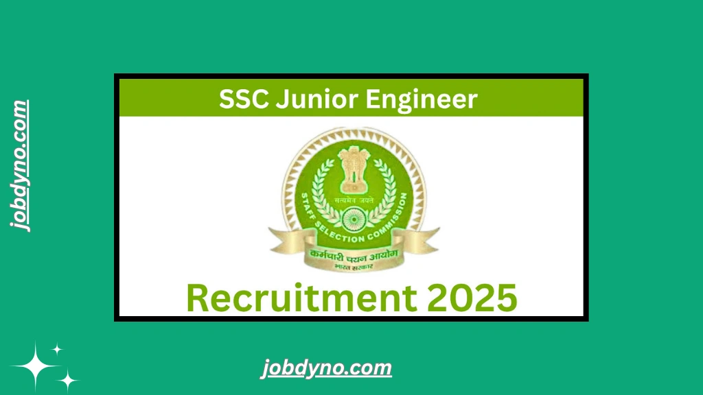 SSC Junior Engineer Recruitment 2025