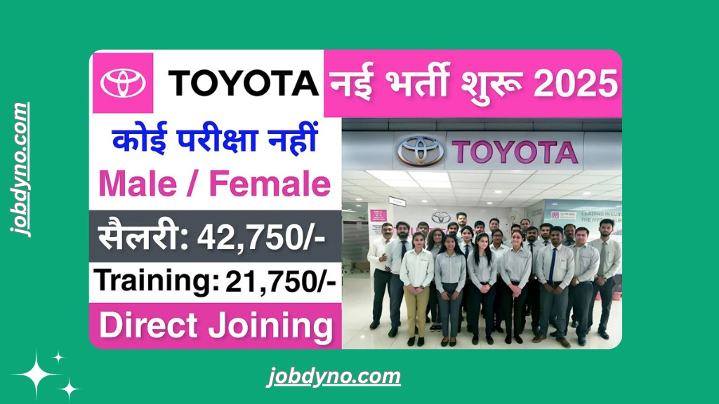 Toyota Motor Recruitment 2025